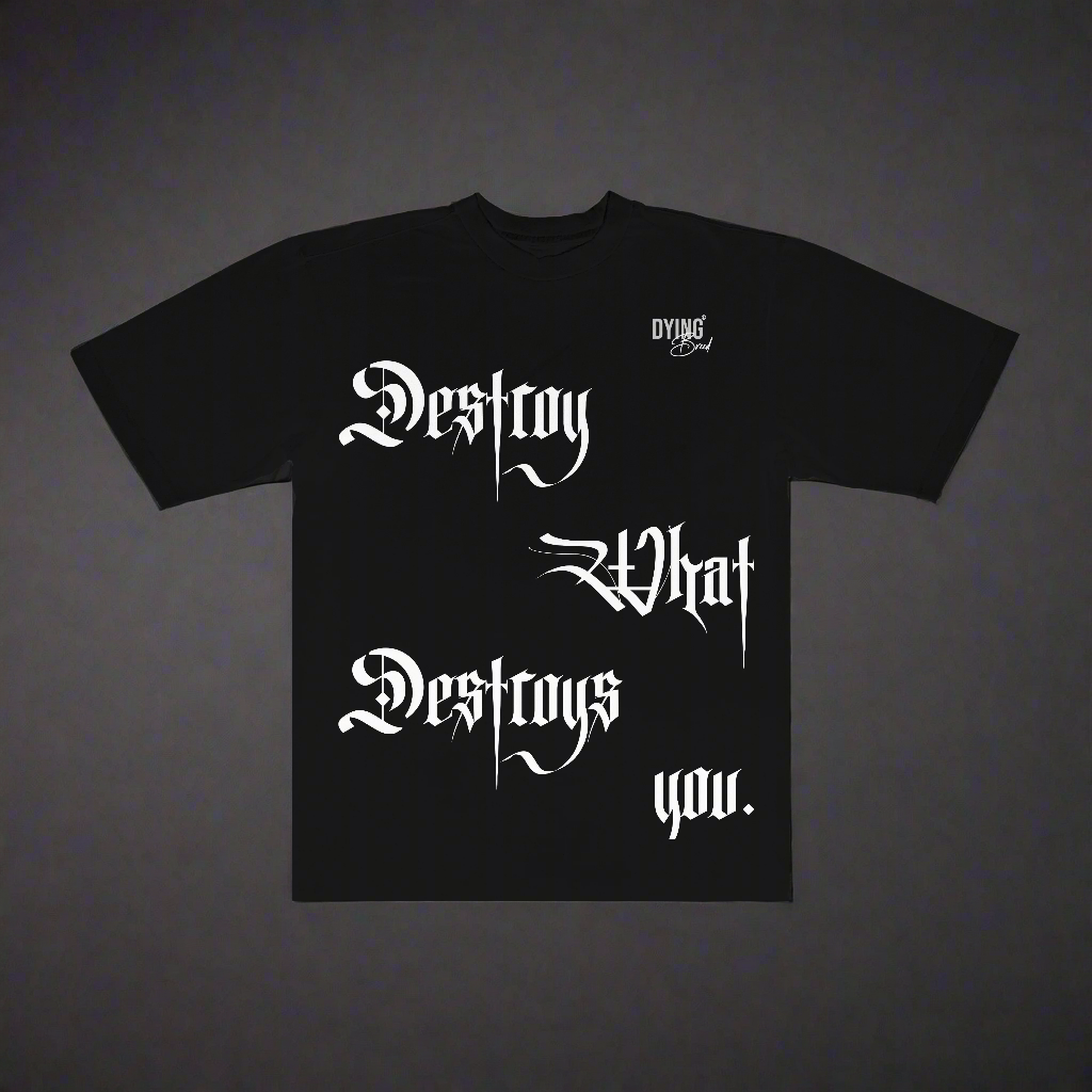 DESTROY WHAT DESTROY YOU - Oversize Tee