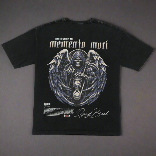 MEMENTO MORI - Vintage Wash Frayed Tee