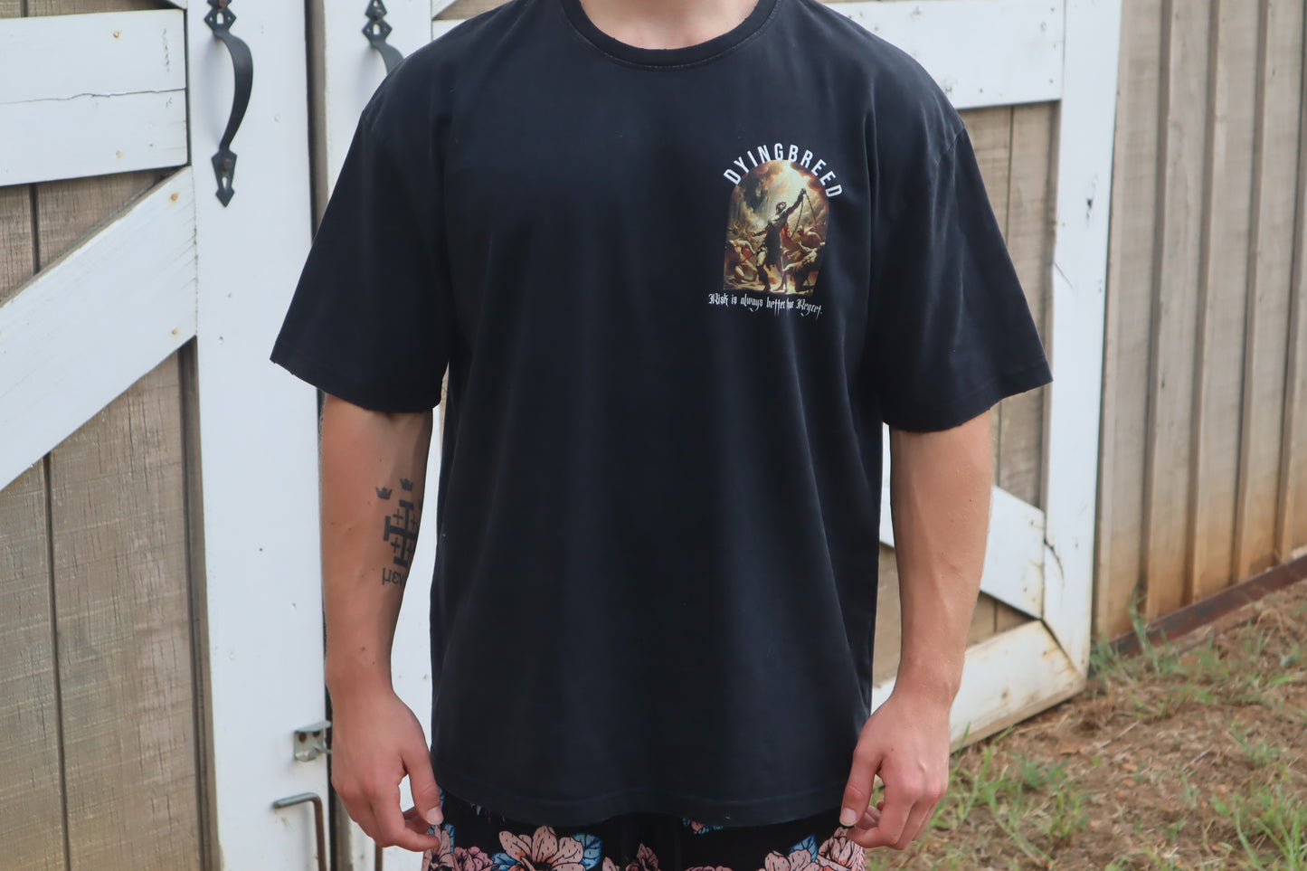 PROMETHEUS - Vintage Wash Frayed Tee