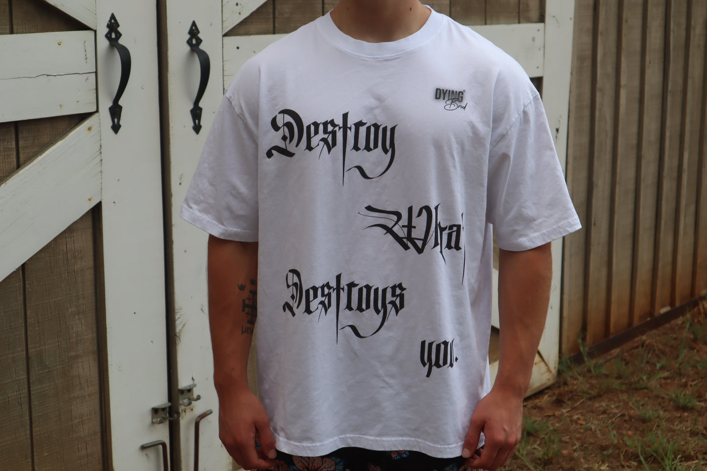 DESTROY WHAT DESTROYS YOU - Oversize Tee